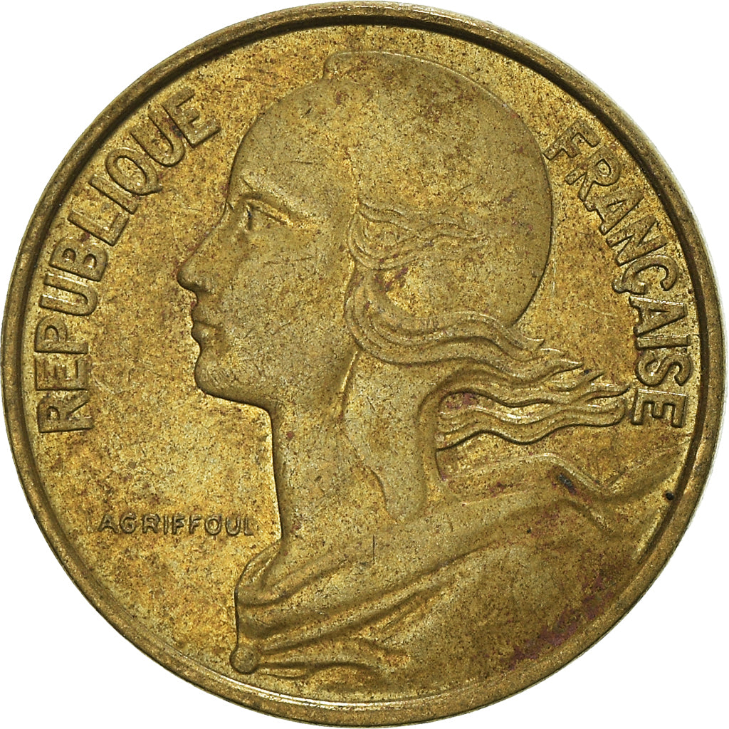 Münze, Frankreich, 10 Centimes, 1967