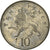 Münze, Großbritannien, 10 Pence, 2004