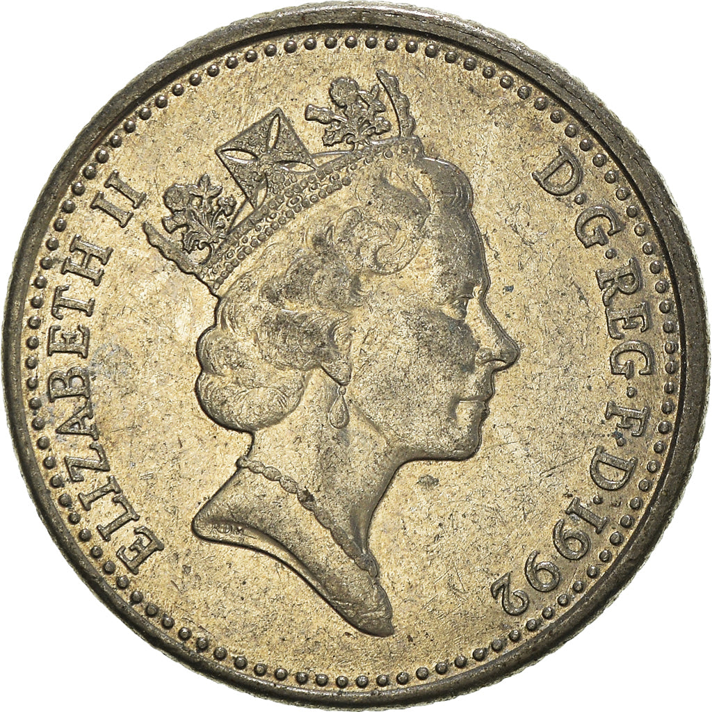 Monnaie, Grande-Bretagne, 10 Pence, 1992