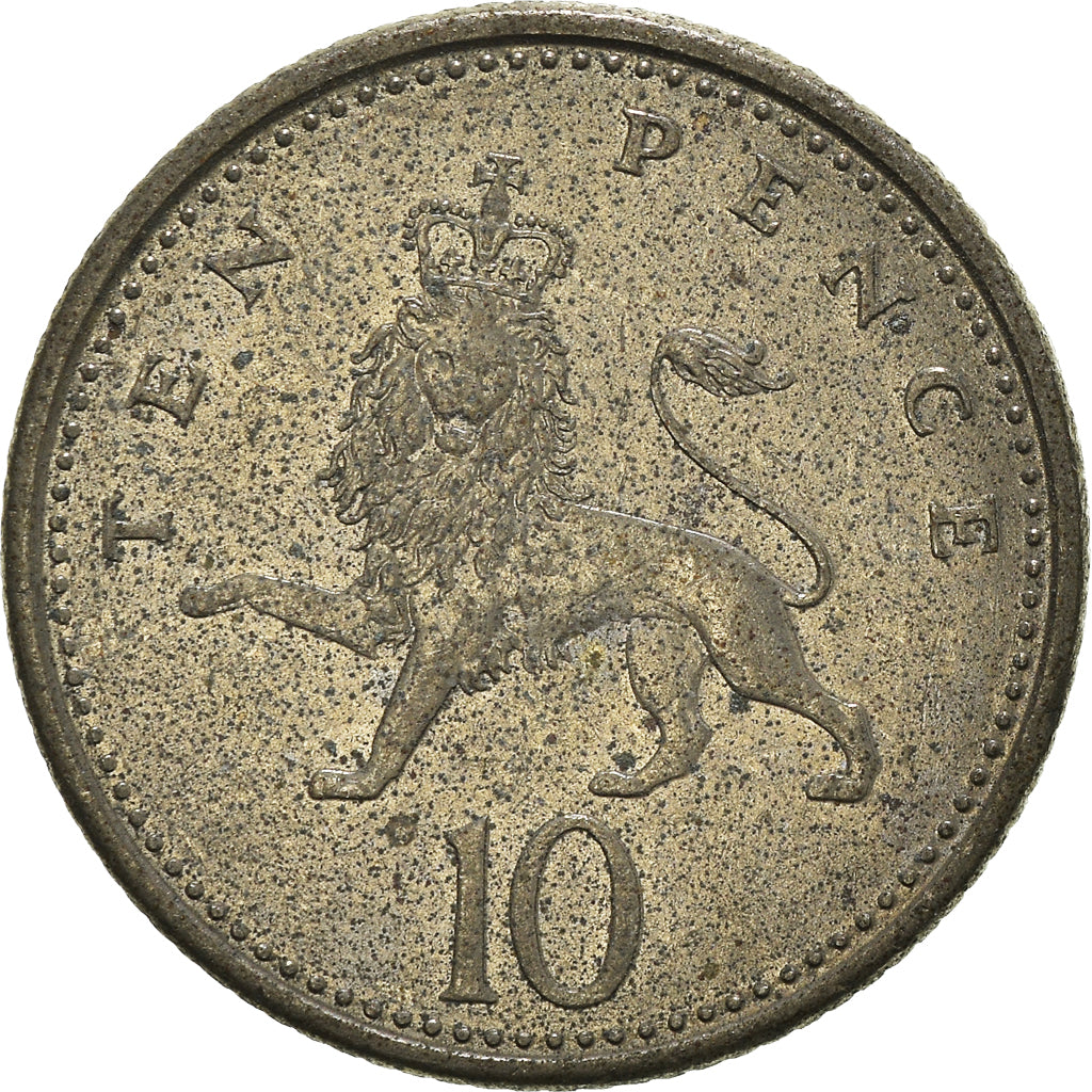 Monnaie, Grande-Bretagne, 10 Pence, 1992
