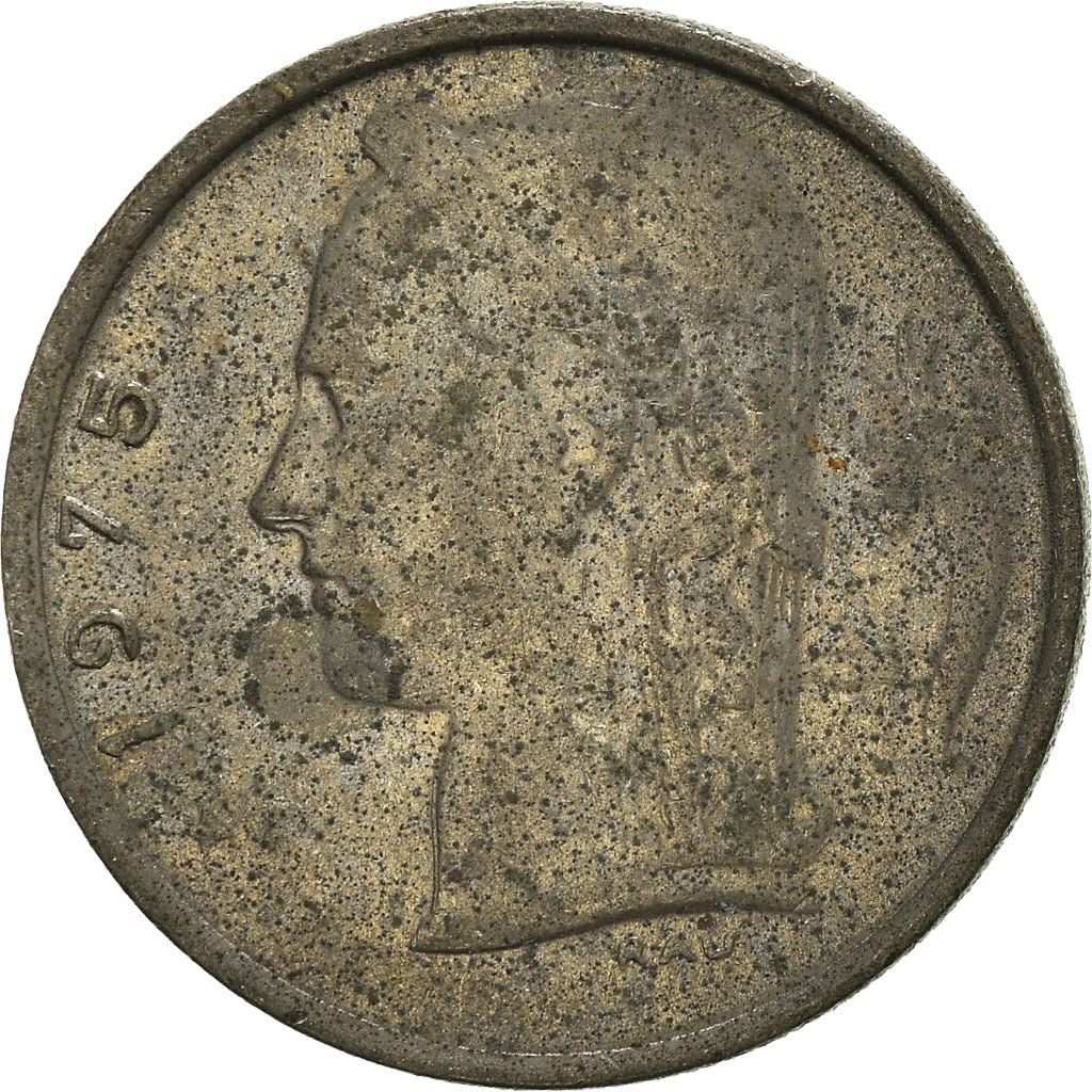 Münze, Belgien, Franc, 1975