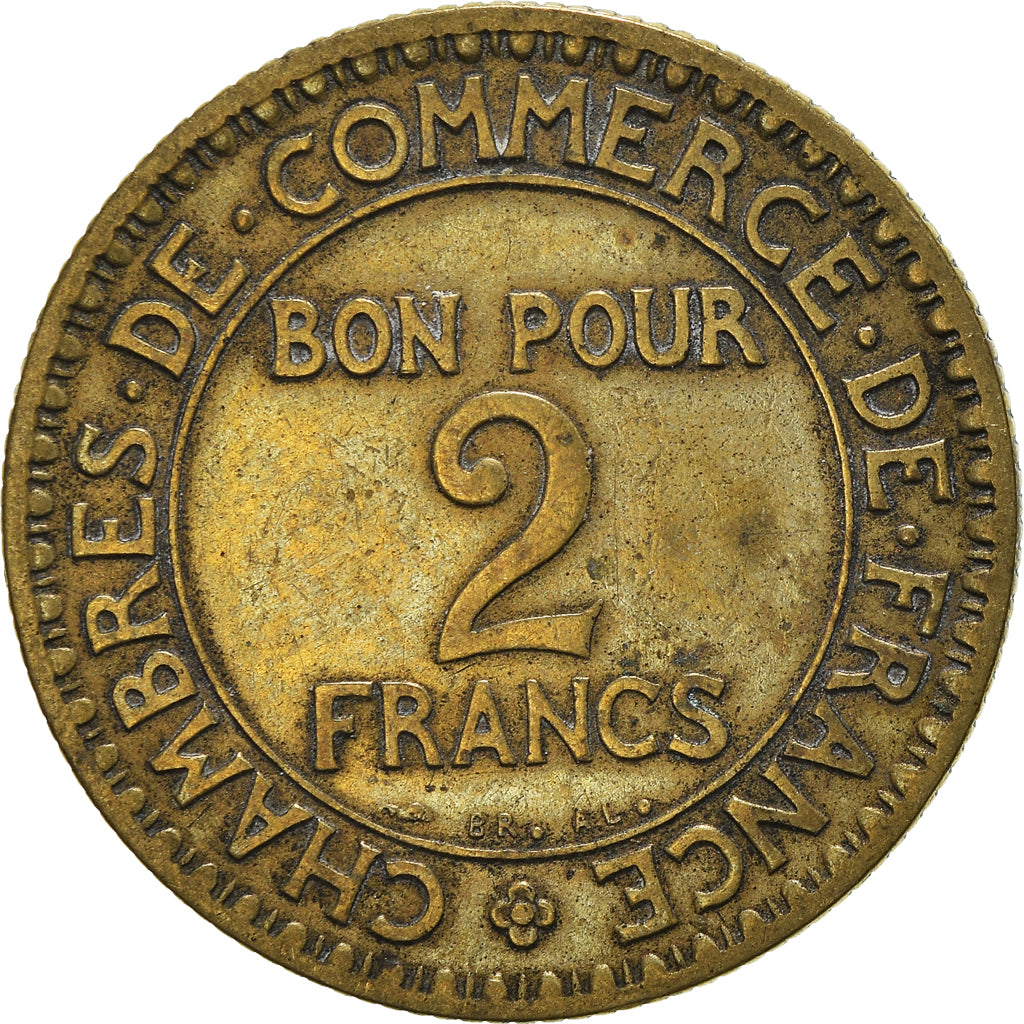 Coin, France, 2 Francs, 1923