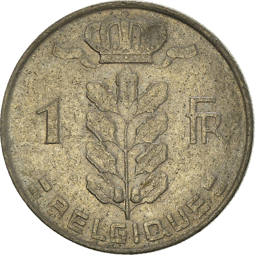 Moneda, Bélgica, Franc, 1973