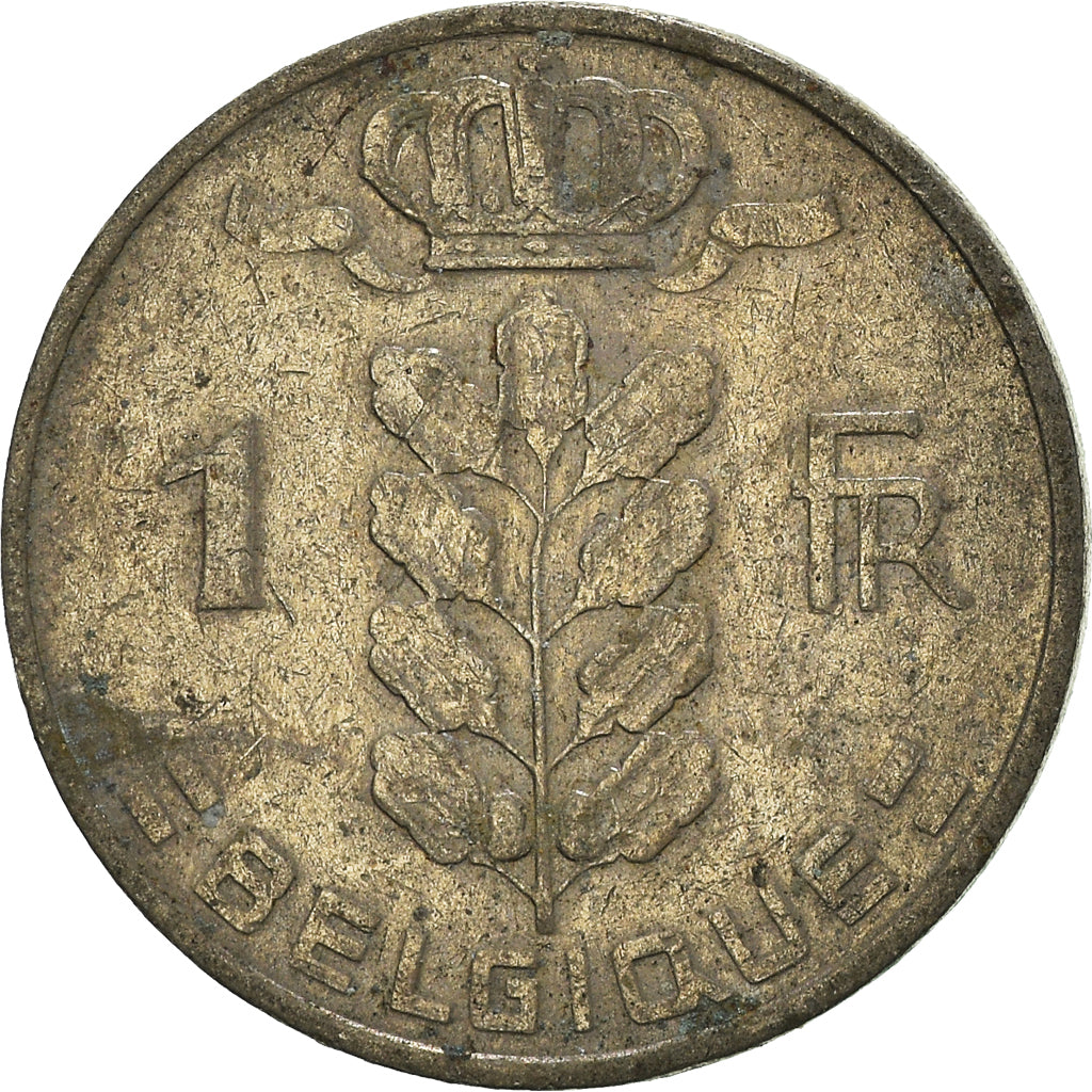 Moneda, Bélgica, Franc, 1962