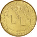 Moneda, San Marino, 20 Lire, 1972, Rome, EBC+, Aluminio - bronce, KM:18