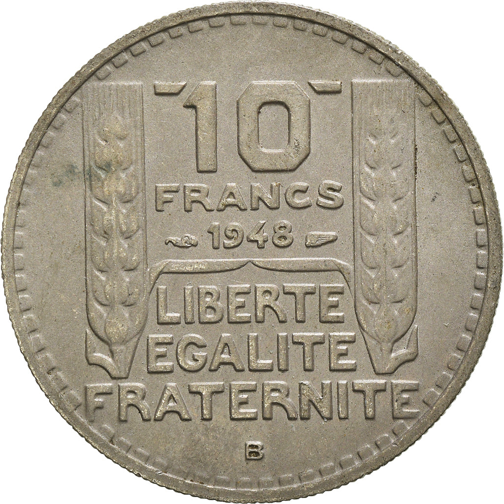 Moneda, Francia, 10 Francs, 1948