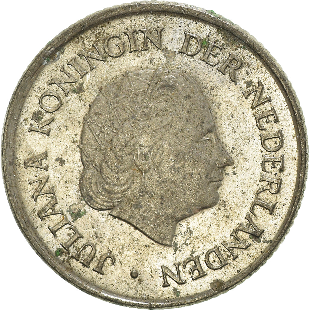Coin, Netherlands, 25 Cents, 1973