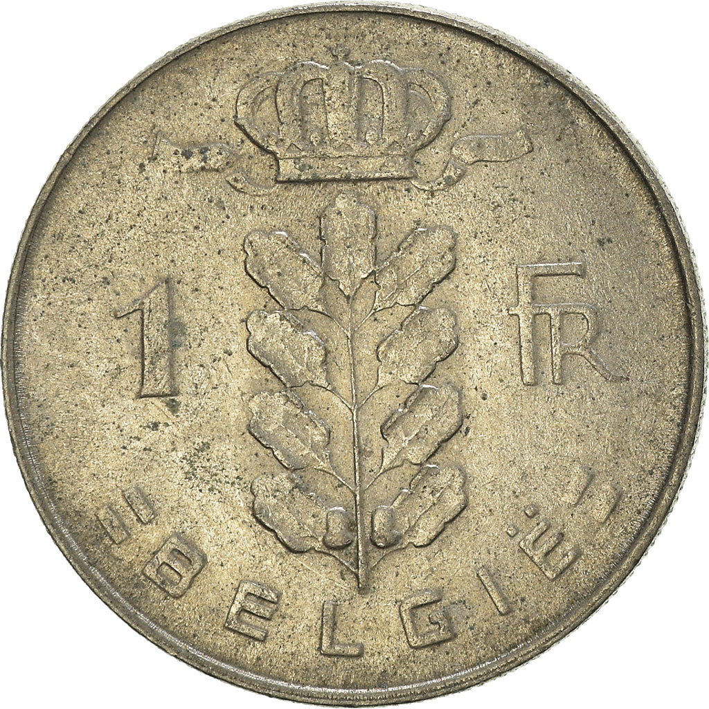 Coin, Belgium, Franc, 1971