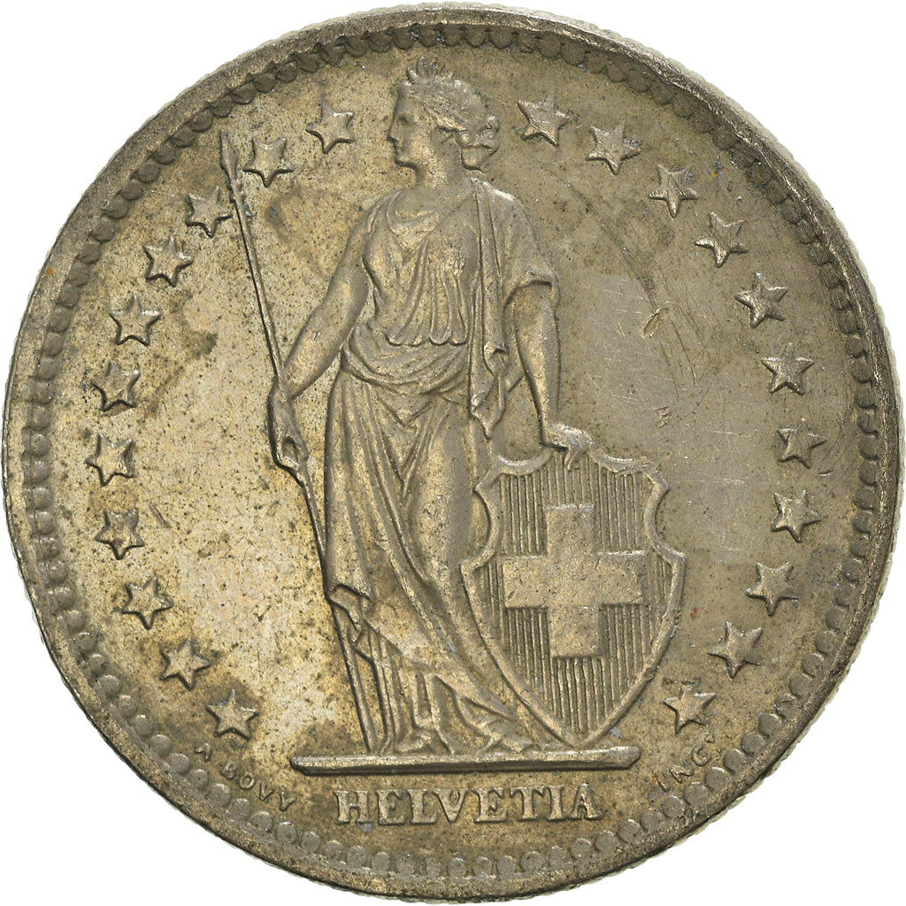 Monnaie, Suisse, 2 Francs, 1979