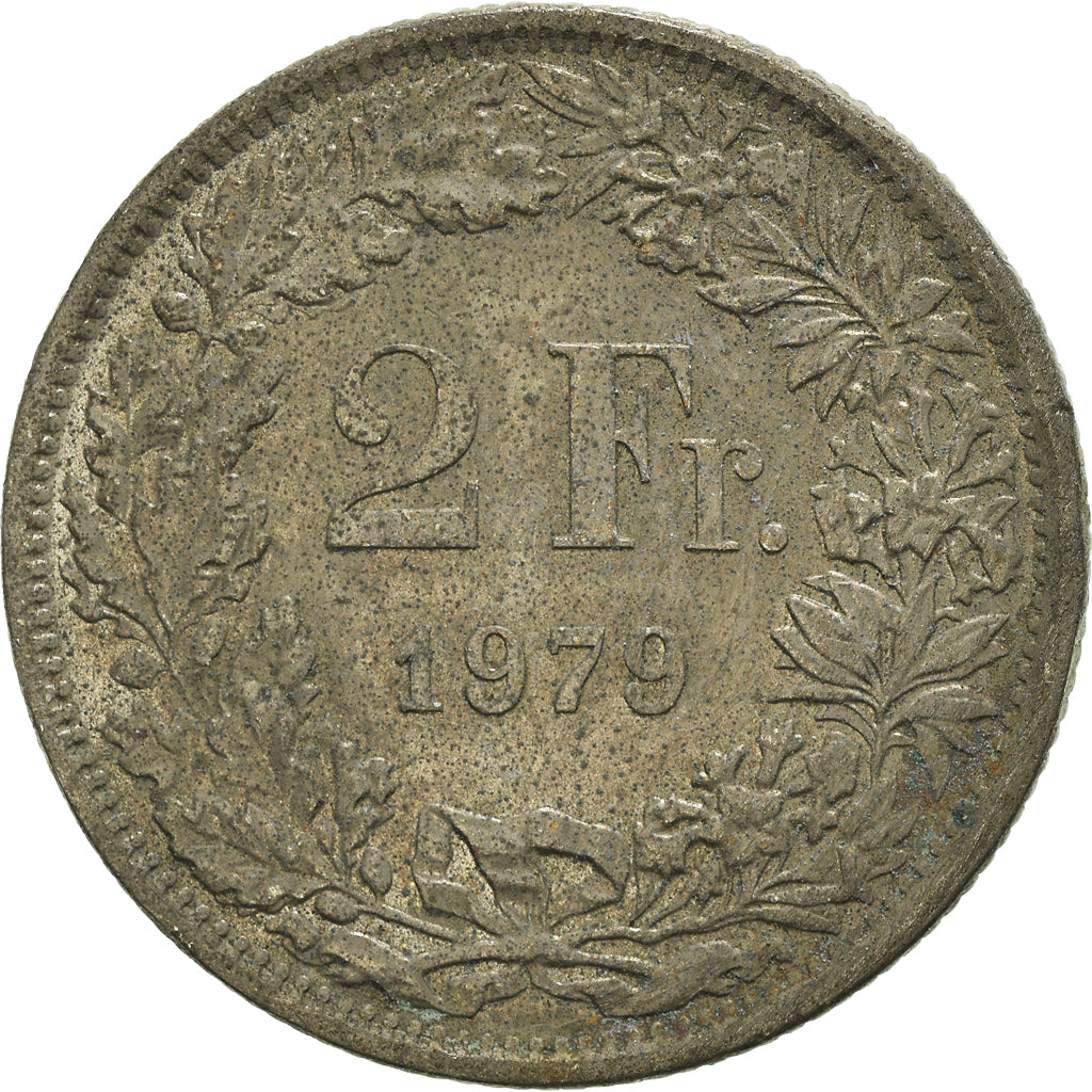 Monnaie, Suisse, 2 Francs, 1979