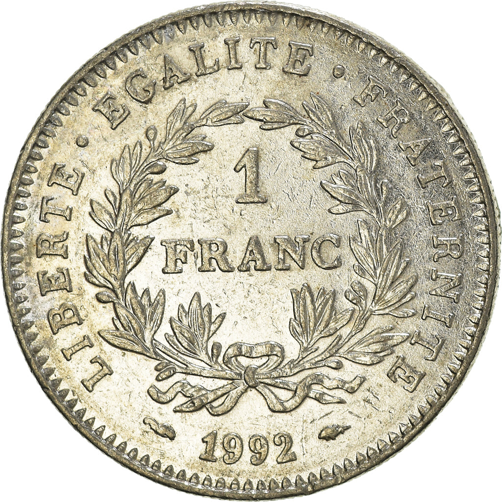 Monnaie, France, Franc, 1992