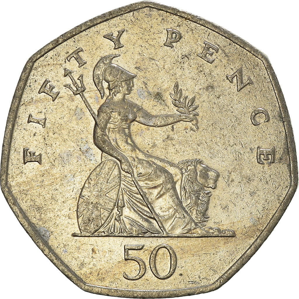 Moneta, Gran Bretagna, 50 Pence, 1997