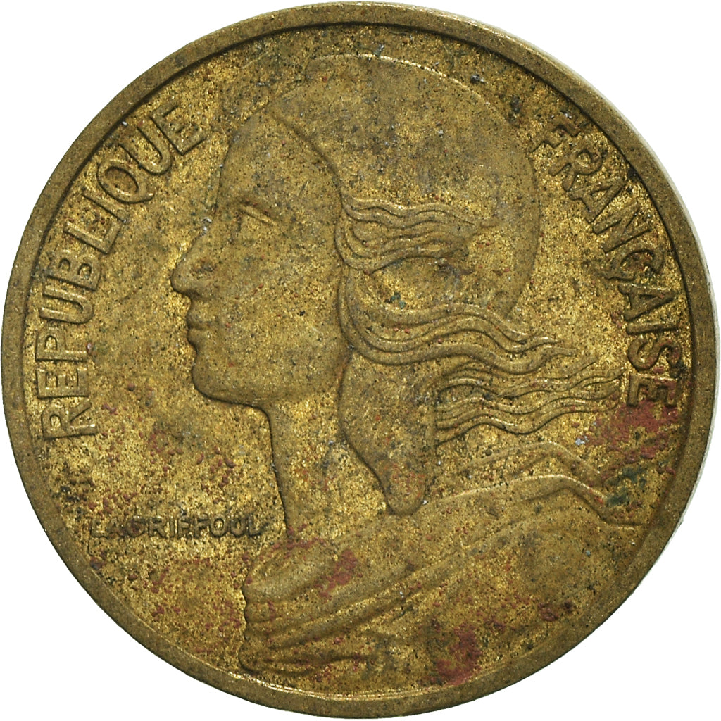 Moneda, Francia, 5 Centimes, 1983