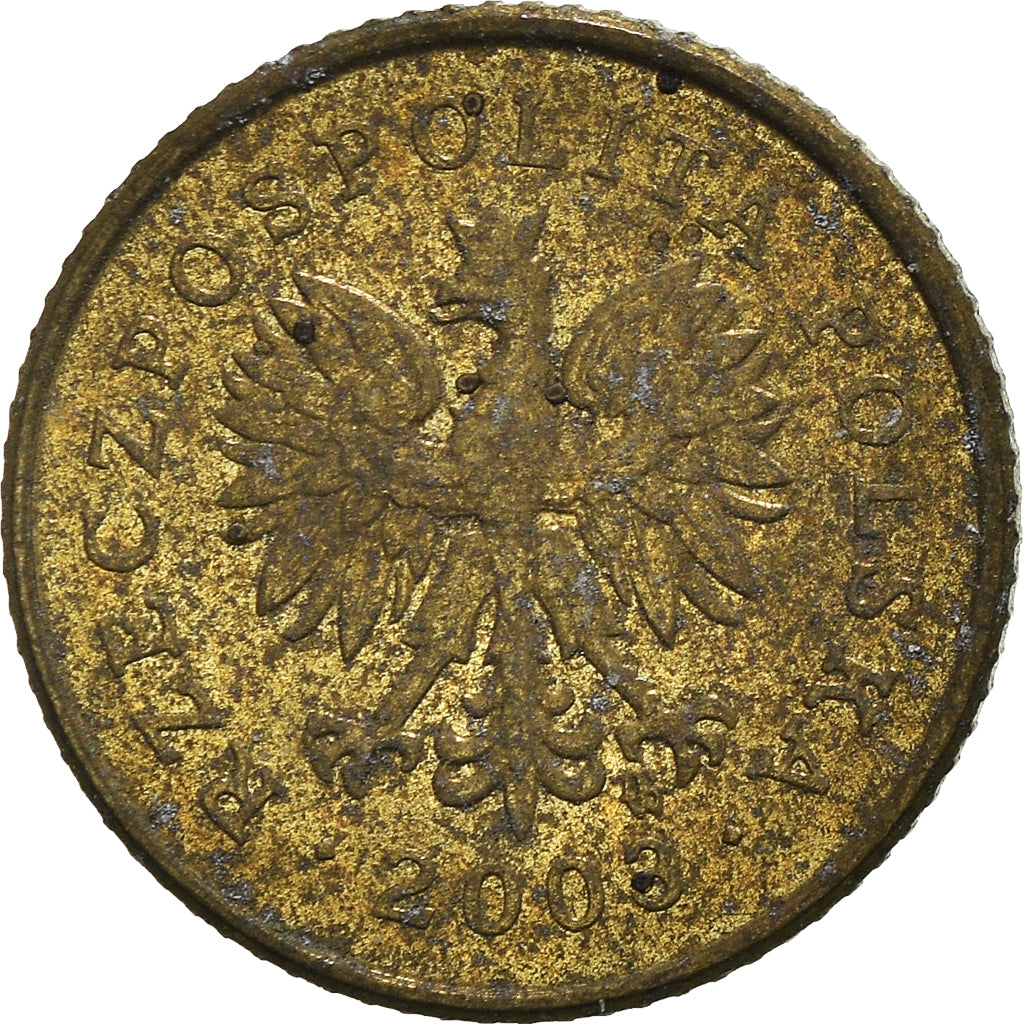 Moneta, Polonia, Grosz, 2003