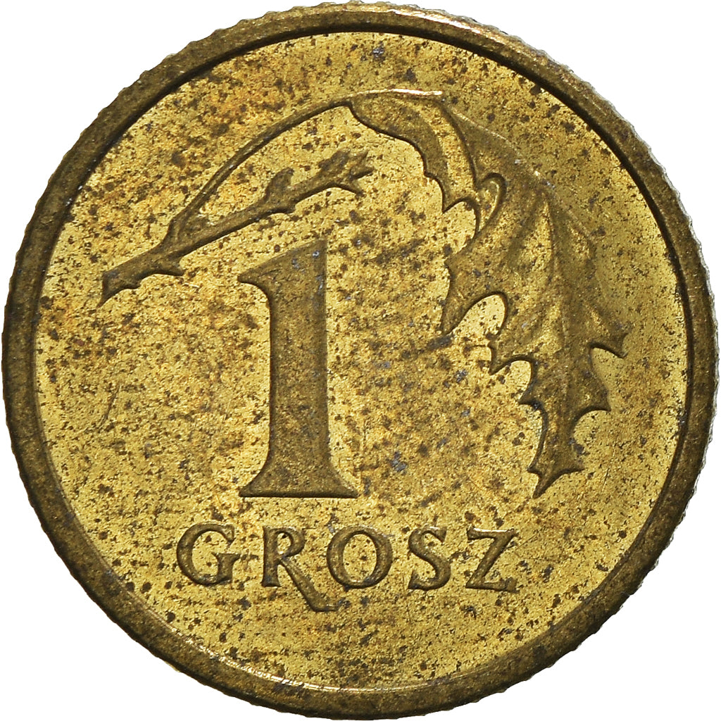 Moneta, Polonia, Grosz, 2003