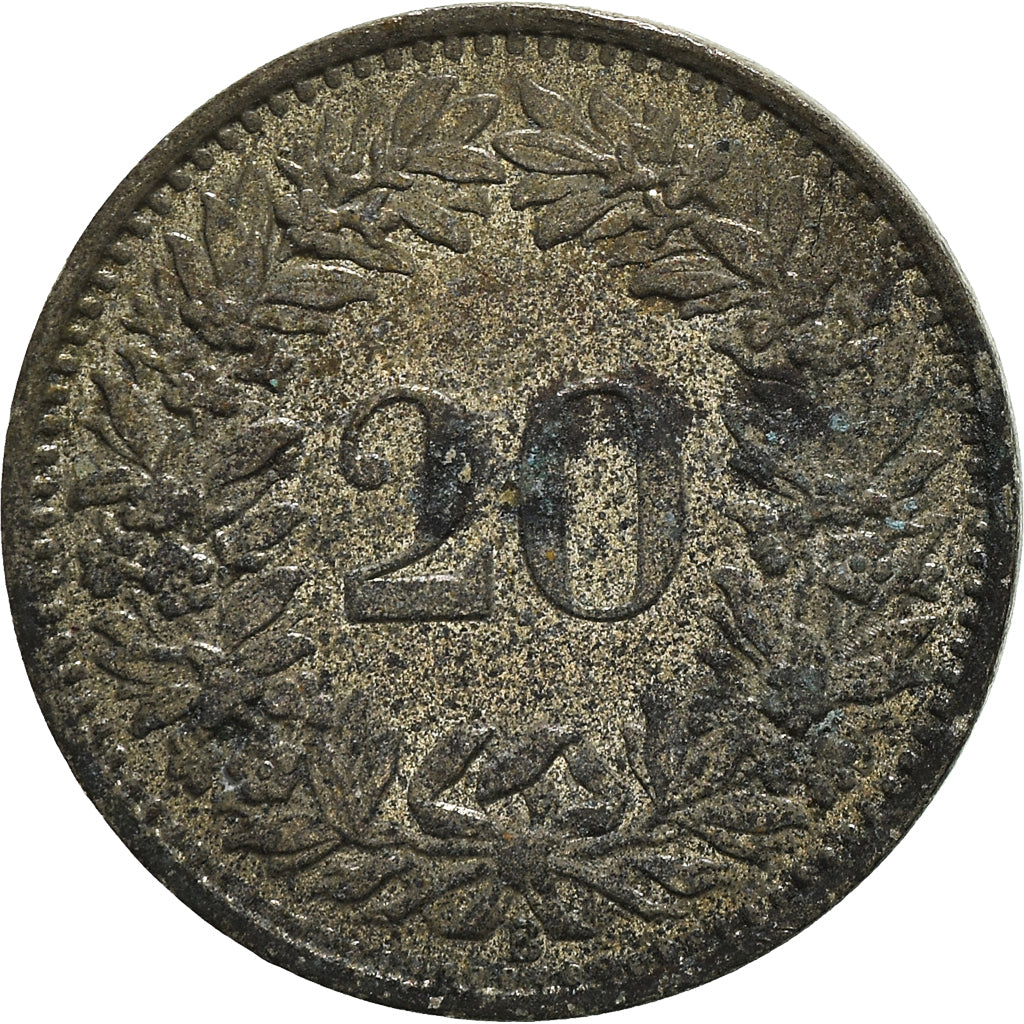 Moneta, Svizzera, 20 Rappen, 1960