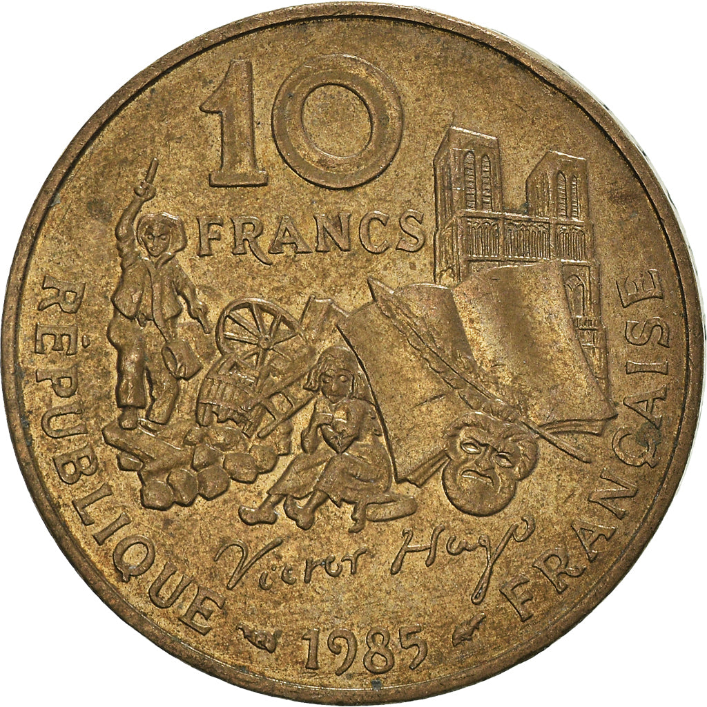 Coin, France, 10 Francs, 1985