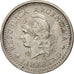 Moneta, Argentina, Peso, 1962, BB+, Acciaio ricoperto in nichel, KM:57