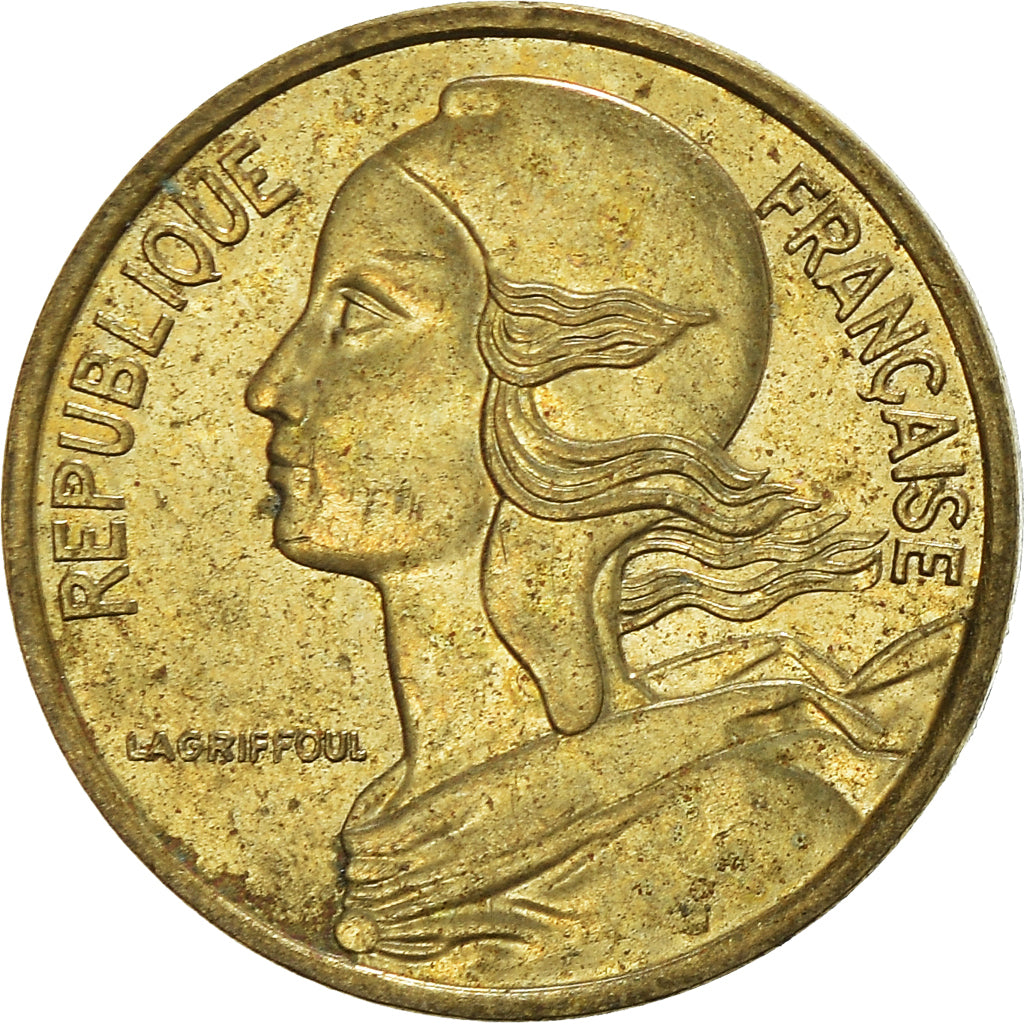 Münze, Frankreich, 5 Centimes, 1987