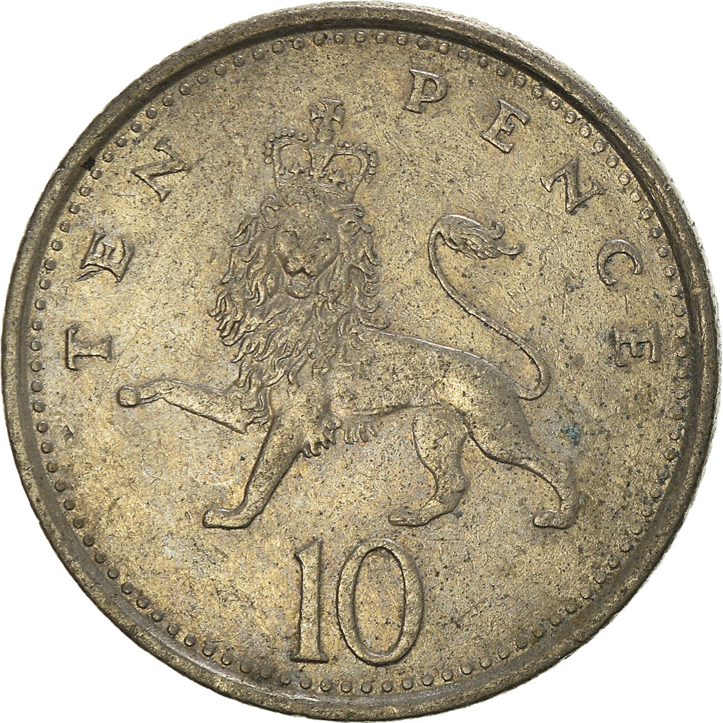 Coin, Great Britain, 10 Pence, 1992