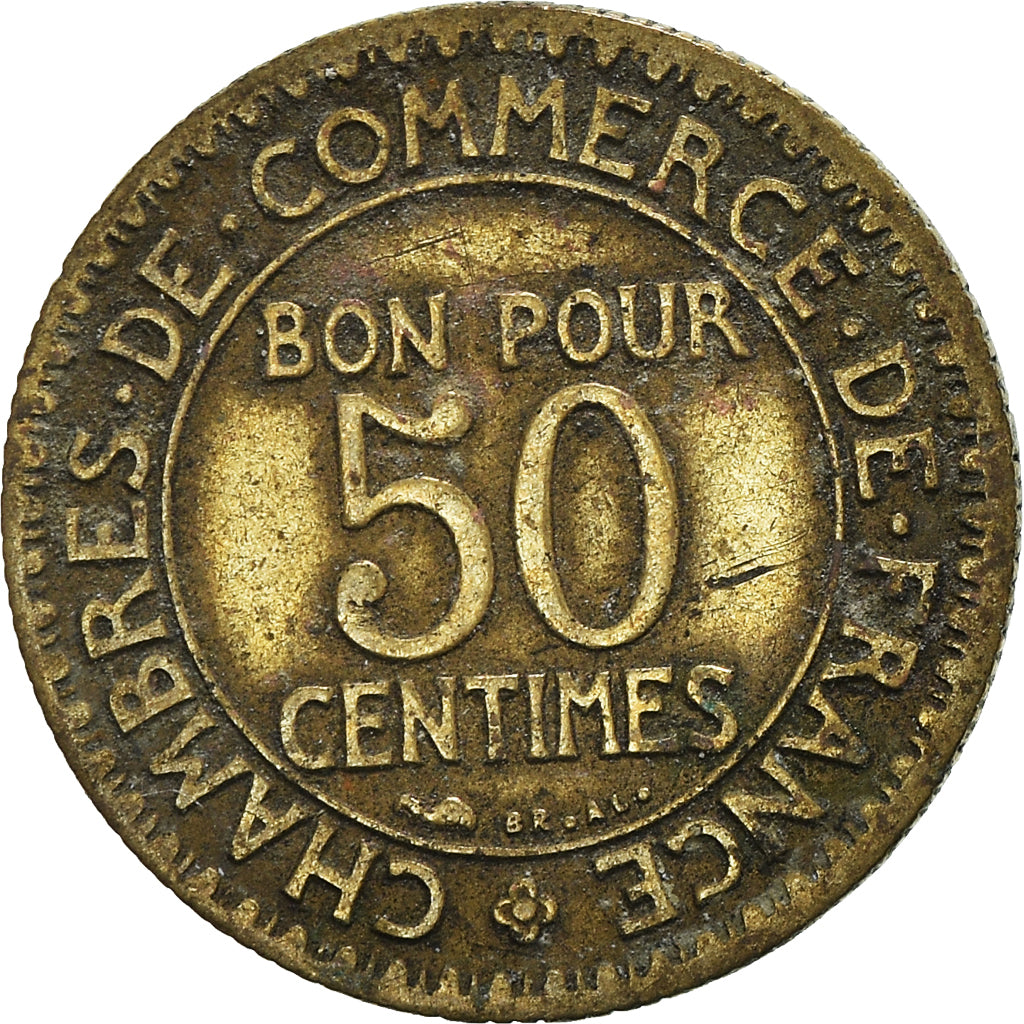 Münze, Frankreich, 50 Centimes, 1924