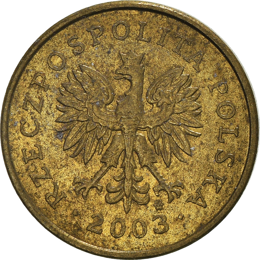 Moneta, Polonia, 2 Grosze, 2003