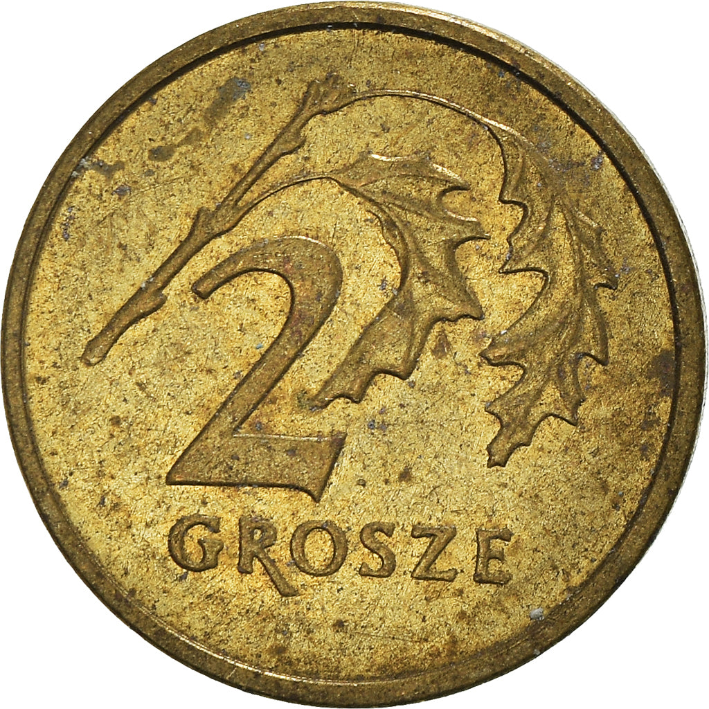 Moneta, Polonia, 2 Grosze, 2003