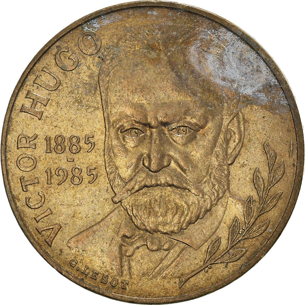 Moneda, Francia, 10 Francs, 1985