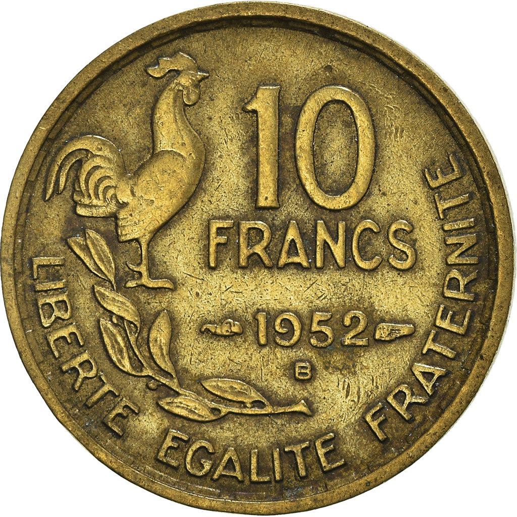 Coin, France, 10 Francs, 1952