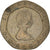 Coin, Great Britain, 20 Pence, 1982