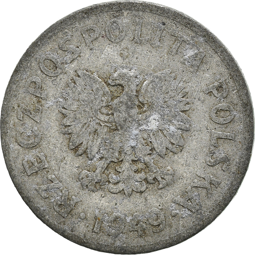 Moneta, Polonia, 20 Groszy, 1949