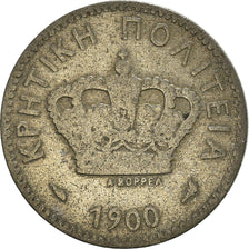 Moneda, Creta, 10 Lepta, 1900
