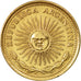 Argentina, 10 Pesos, 1977, AU(55-58), Aluminum-Bronze, KM:72