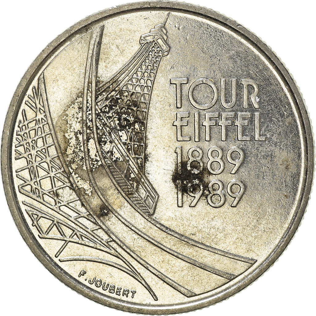 Münze, Frankreich, 5 Francs, 1989
