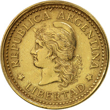 Coin, Argentina, 20 Centavos, 1971, EF(40-45), Aluminum-Bronze, KM:67