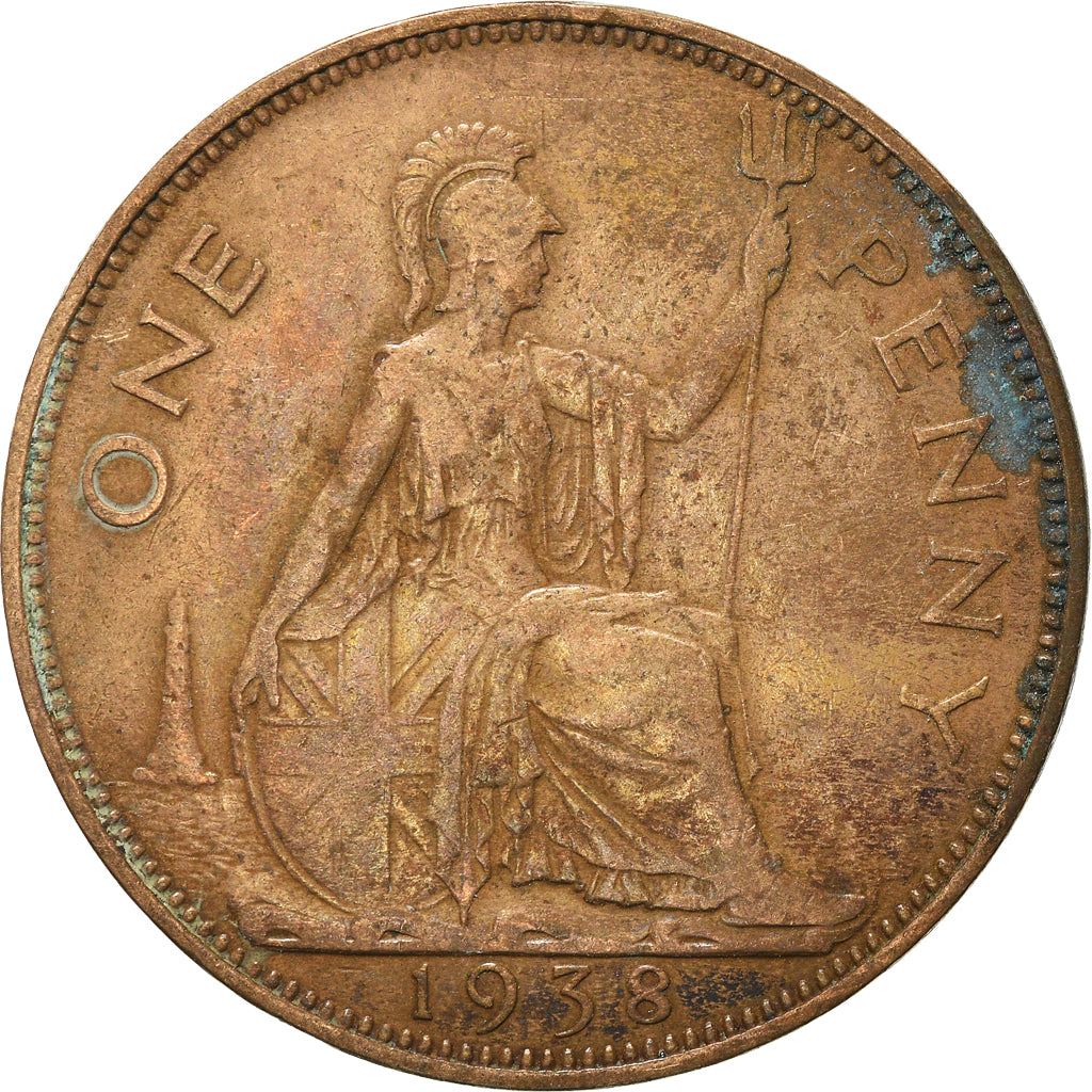 Monnaie, Grande-Bretagne, 1938