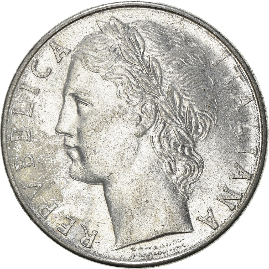 Coin, Italy, 100 Lire, 1977