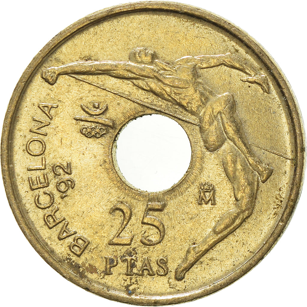 Monnaie, Espagne, 25 Pesetas, 1991
