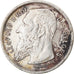 Moneta, Belgia, 2 Francs, 2 Frank, 1909, EF(40-45), Srebro, KM:58.1