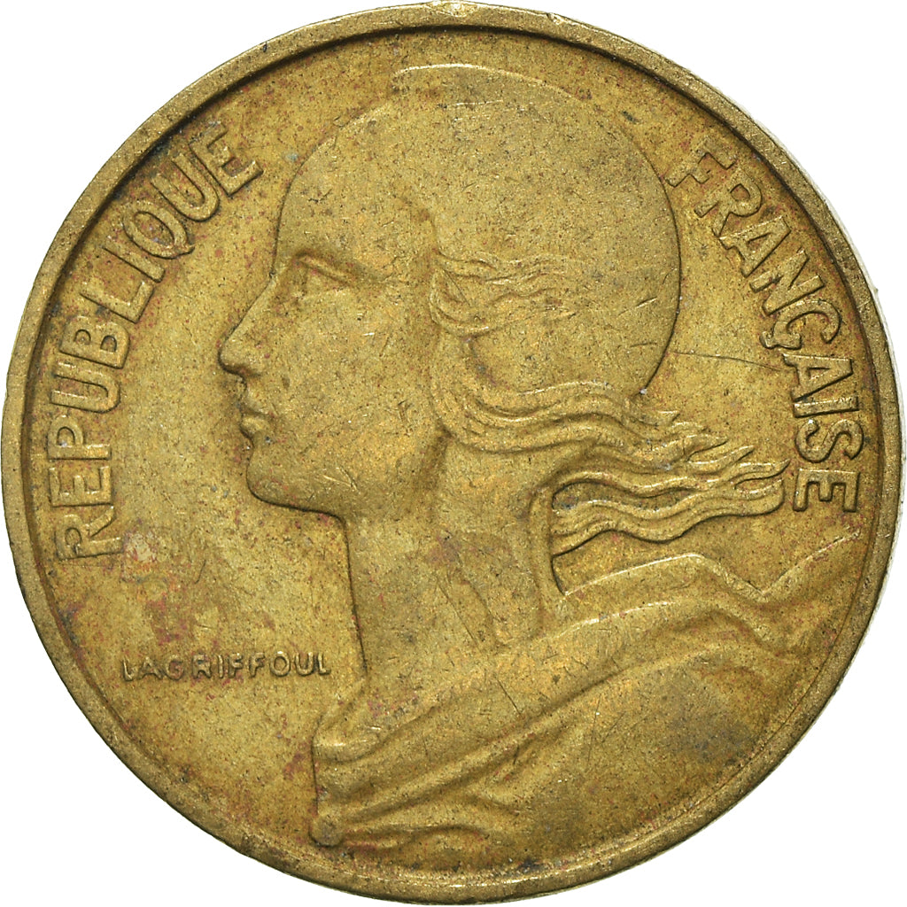 Münze, Frankreich, 10 Centimes, 1970