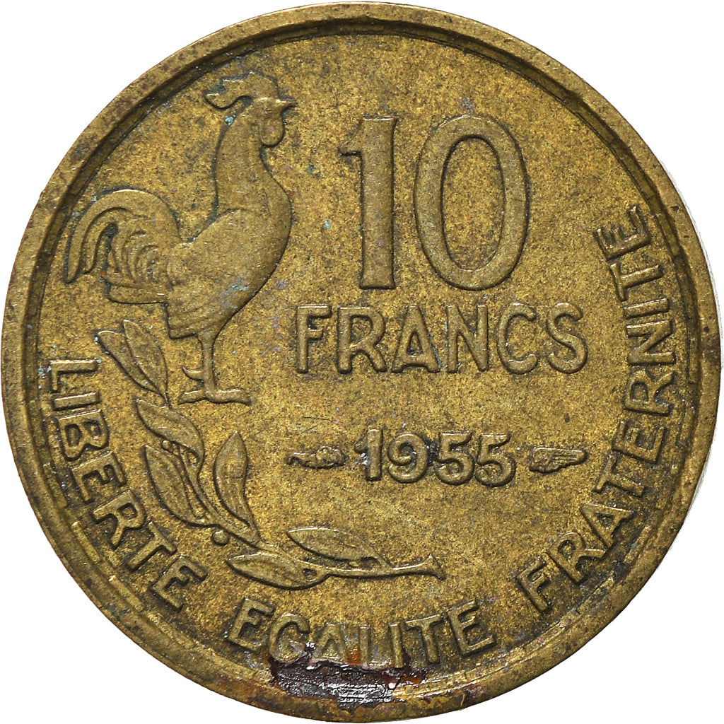 Monnaie, France, 10 Francs, 1955