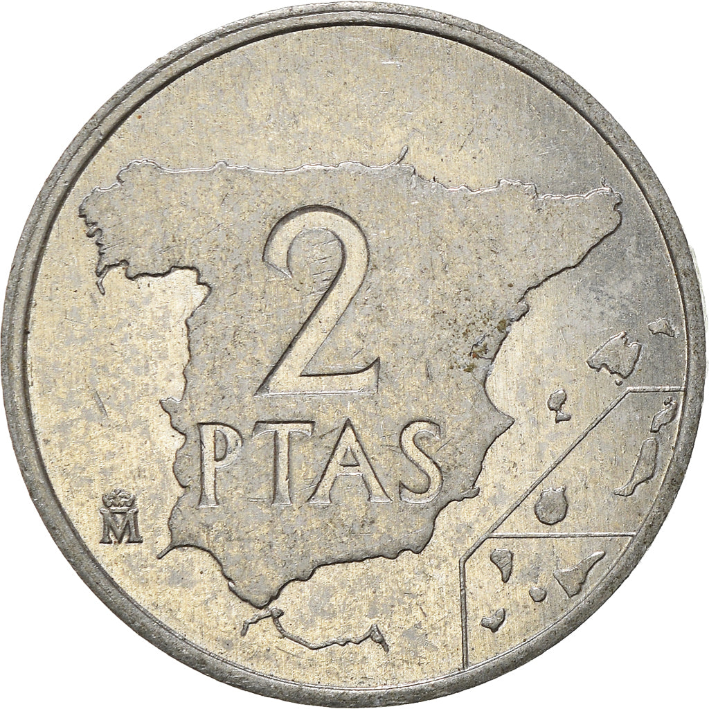 Moneta, Spagna, 2 Pesetas