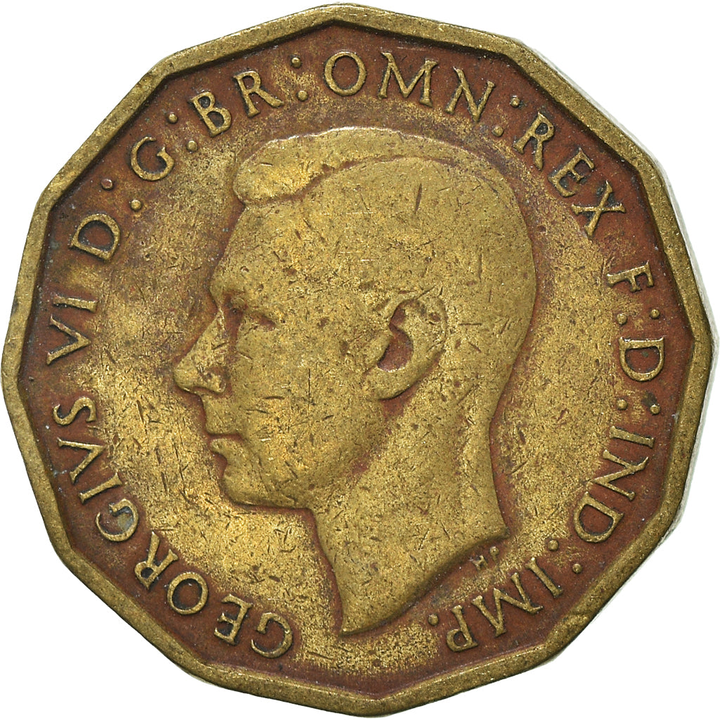 Monnaie, Grande-Bretagne, 3 Pence, 1941