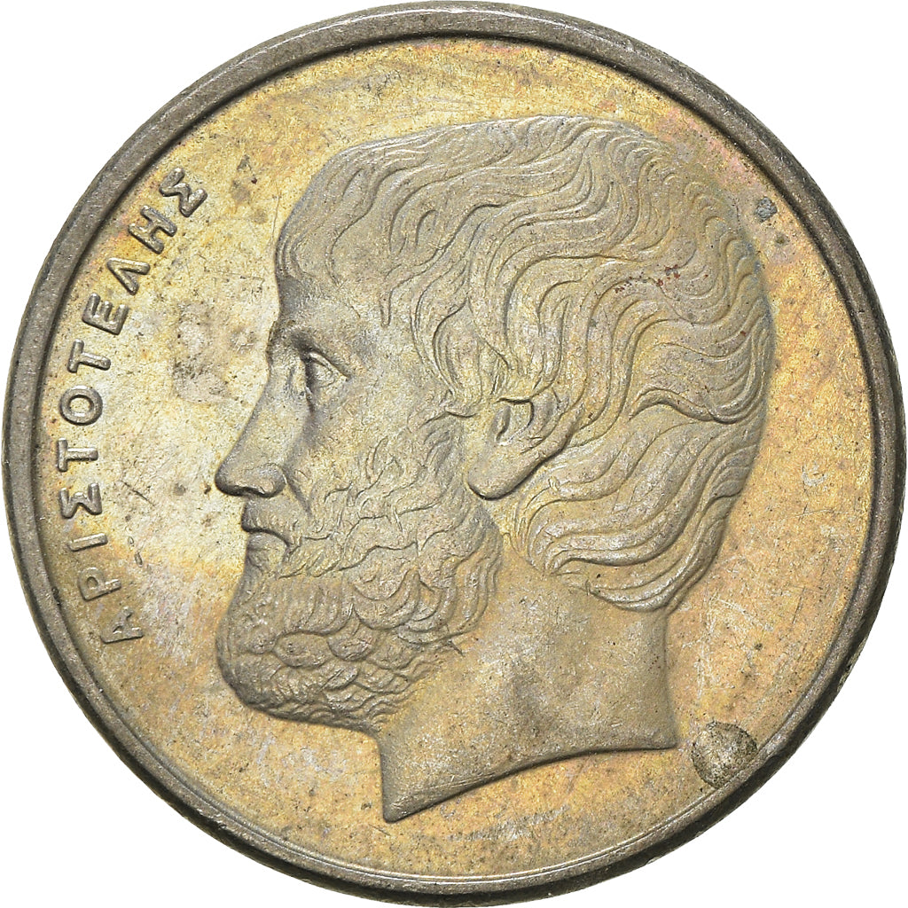 Münze, Griechenland, 5 Drachmes, 1990
