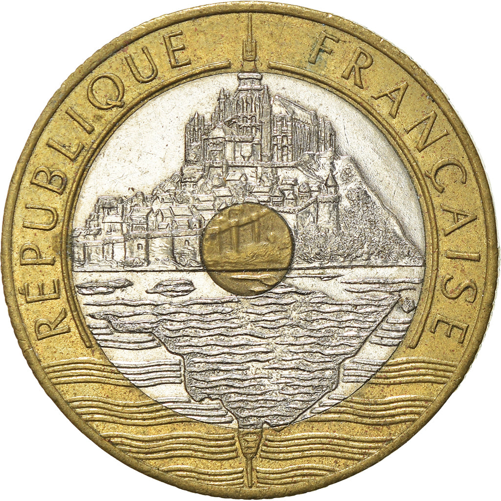 Moneta, Francja, 20 Francs, 1992