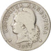 Argentina, 20 Centavos, 1897, MB+, Rame-nichel, KM:36