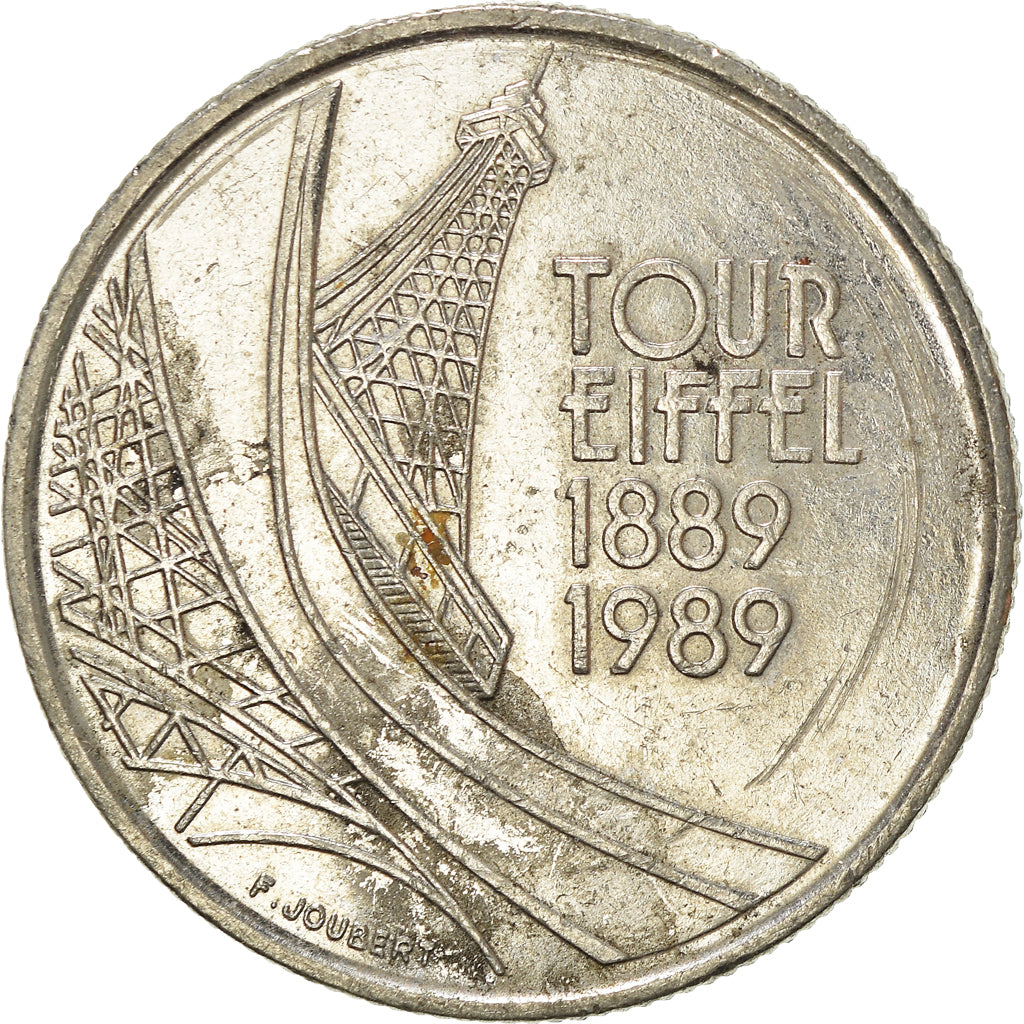 Münze, Frankreich, 5 Francs, 1989