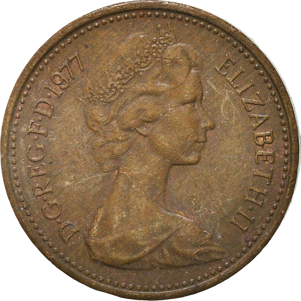 Monnaie, Grande-Bretagne, New Penny, 1977