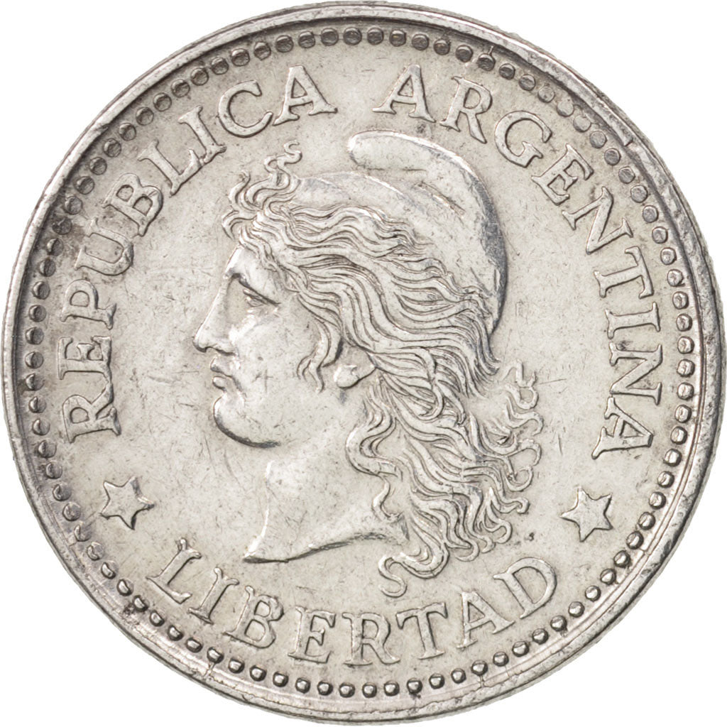 Coin, Argentina, 5 Centavos, 1973, EF(40-45), Aluminum, KM:65