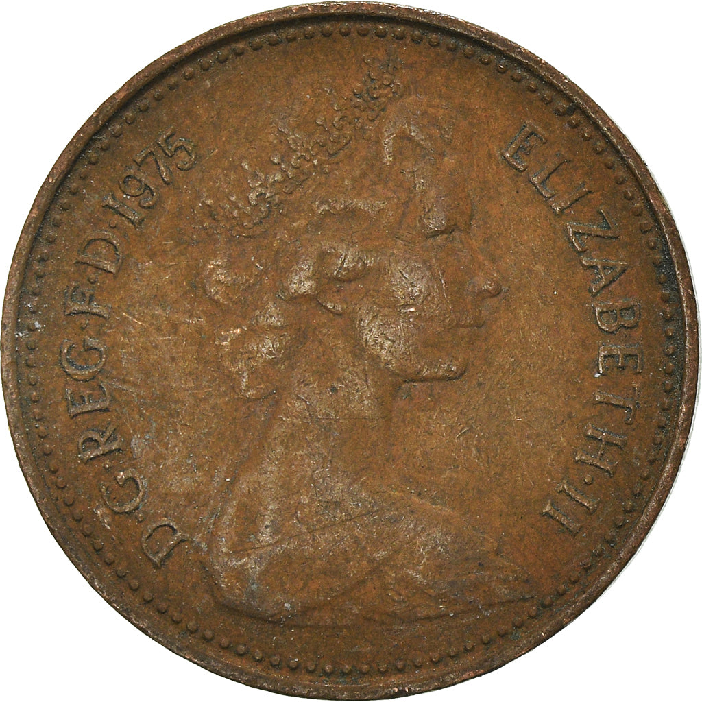Munten, Groot Bretagne, New Penny, 1975